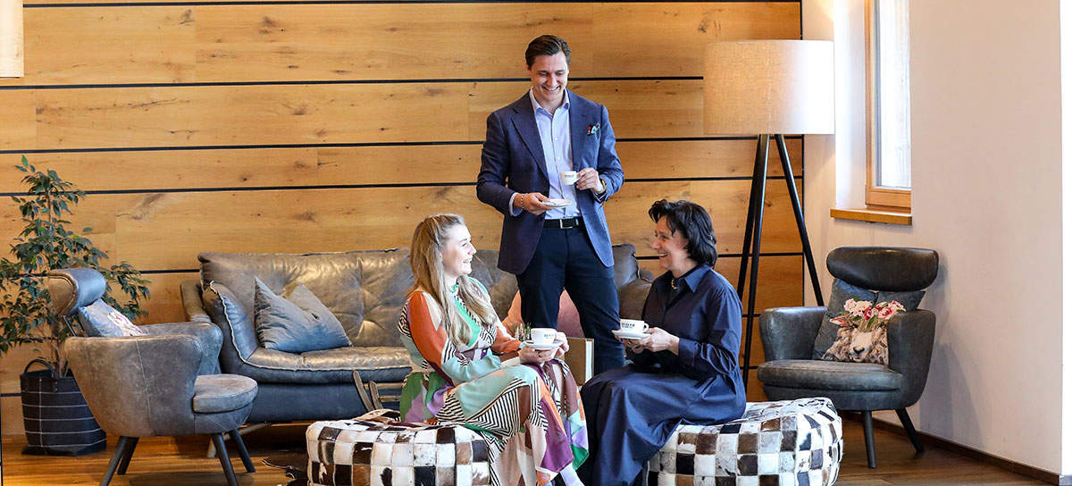 DINZLER Kaffee in der Kaiserlodge - Familie Winkler